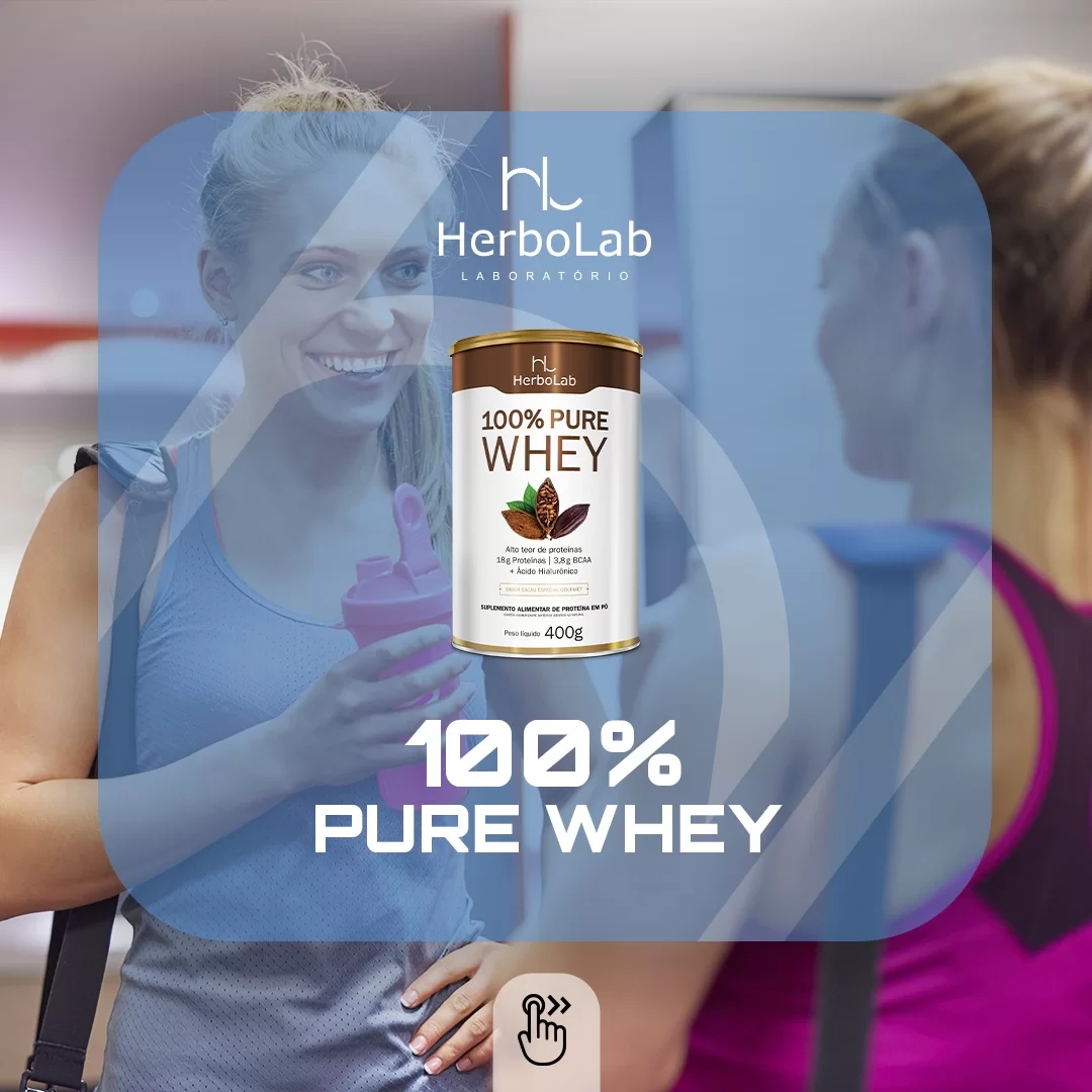 Whey 100% puro + Ácido hialurônico + BCAA image hover