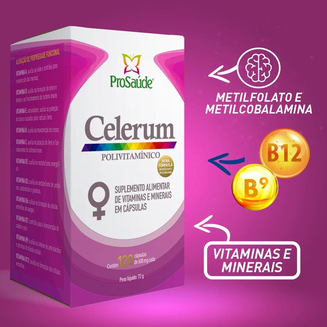 Celerum Femme - Polivitamínico de A a Z image hover