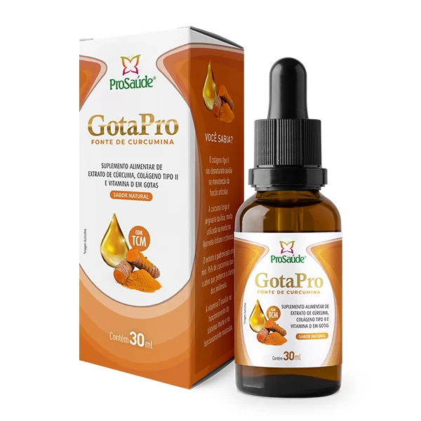 Gota Pro - Curcuma + Colageno + Vitamina D3