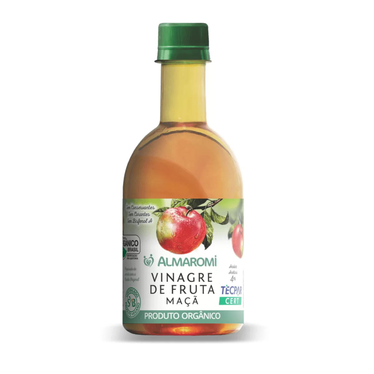 Vinagre de Maça Orgânico 400ml - Almaromi