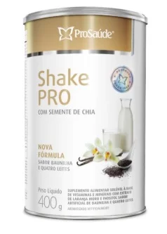 SHAKE PRO SABOR BAUNILHA E QUATRO LEITES