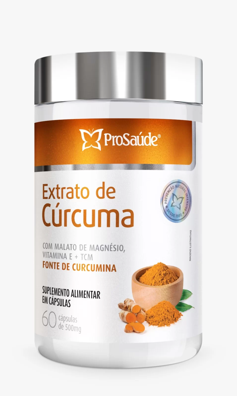 Extrato de Cúrcuma com Malato de Magnésio