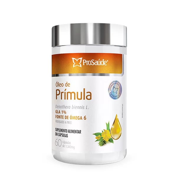 Óleo De Prímula 1000 Mg 60 Cps - Prosaude