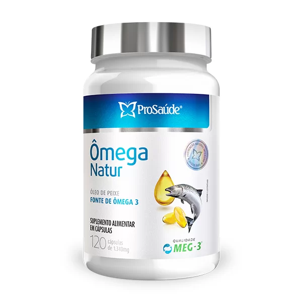 Ômega Natur 1000Mg 120Cps-prosaude
