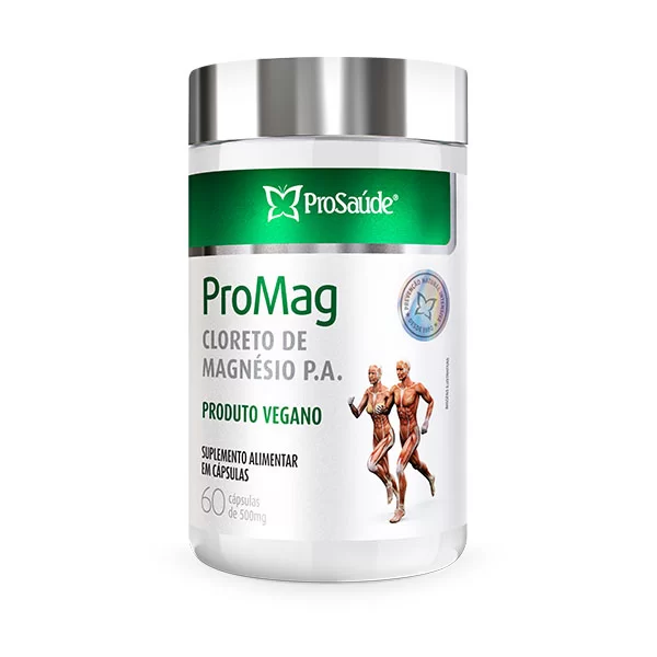 Promag (P.A. Cloreto De Magnesio) 60 Caps - Prosaude