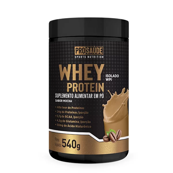 Whey Protein Isolado Sabor Mocha 540G-prosaude