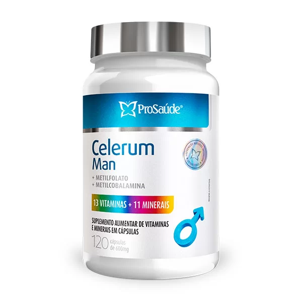 Celerum Man Prosaude - Polivitamínico de A a Z